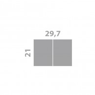 14,8 x 21 / 29,7 x 21cmm